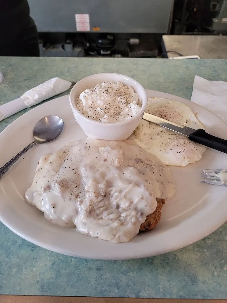 Chicken Fried Steak and Eggs Potatoes