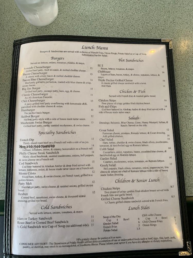 Bobby's Cafe Menu image 2