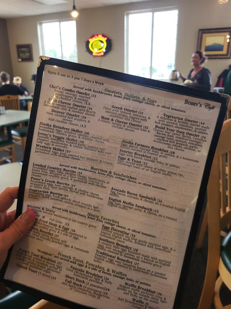 Bobby's Cafe Menu image 3